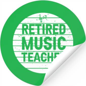 Discover Music Teacher Stickers