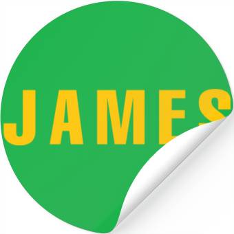 Discover JAMES Stickers