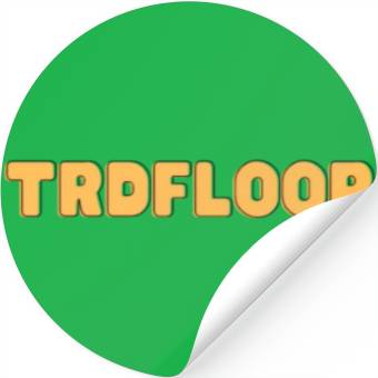 Discover TRDFLOOR Orange Stickers