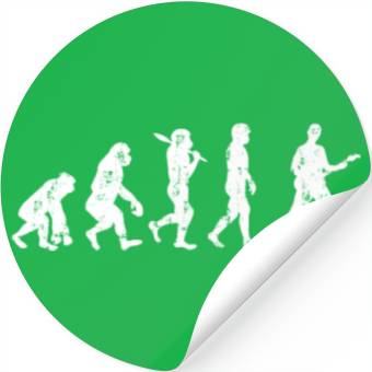 Discover Evolution guitar bassist Stickers