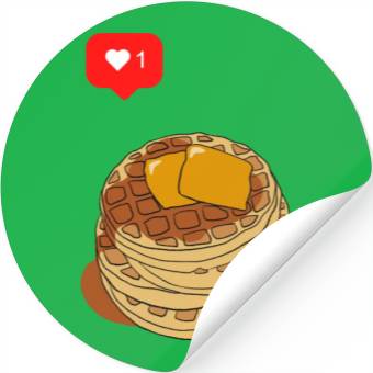 Discover Waffle lover Stickers