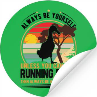 Discover Indian Runner Gift Duck Stickers