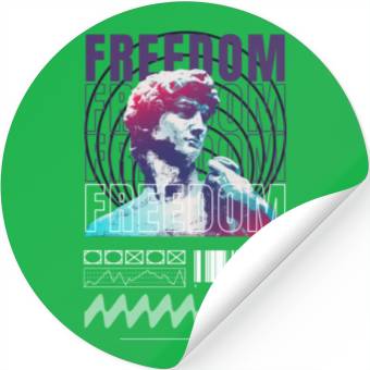 Discover freedom Stickers