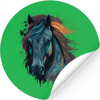 Discover Pony Face Stickers