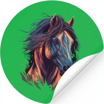 Discover Horse Stickers