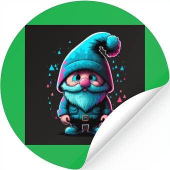Discover Cyberpunk Gnome Stickers