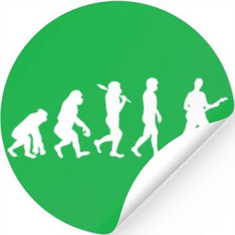 Discover Evolution guitar bassist Stickers