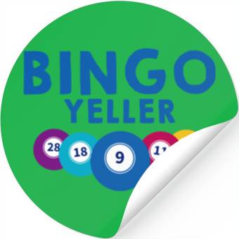 Discover Bingo Yeller 2 Stickers