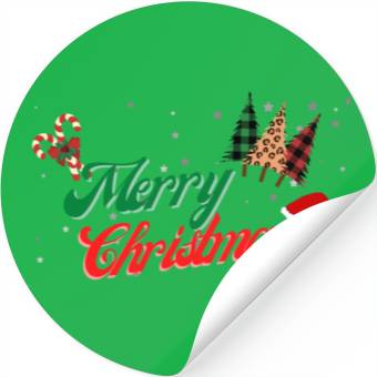Discover merry christmas gift Stickers
