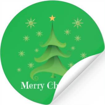 Discover Whimsical Christmas Tree Stickers