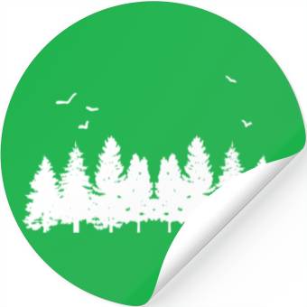 Discover Wilderness nature forest Stickers