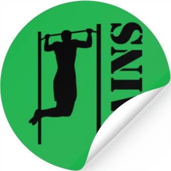 Discover Bodybuilder Workout Pull Postal Service Back Exercise Gift Stickers