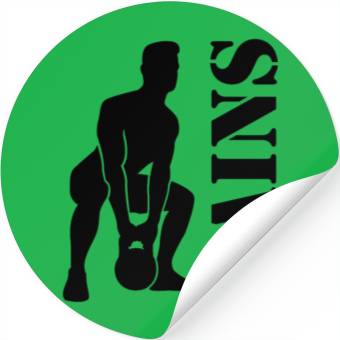 Discover Bodybuilder Workout Squats Exercise Gift Stickers