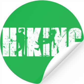 Discover Hiking Stickers