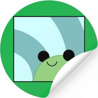 Discover Frog desing Stickers