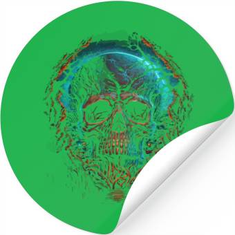 Discover Skull Stickers