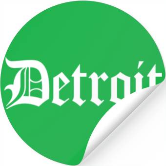 Discover Detroit Stickers