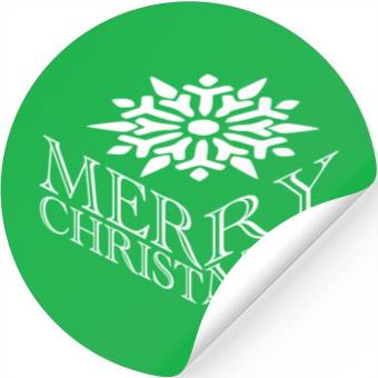 Discover Christmas with Snowflake Stickers