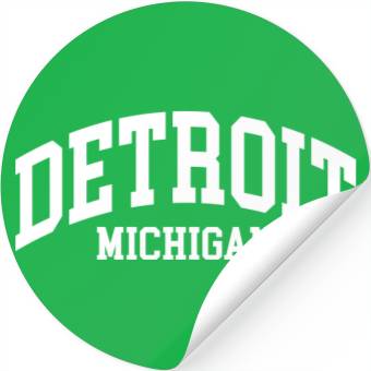 Discover Detroit Stickers
