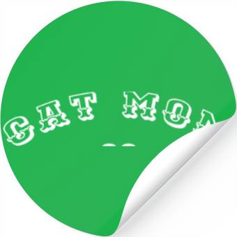 Discover CAT MOM Stickers