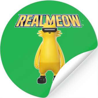 Discover REAL MEOW Stickers