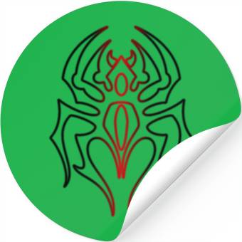 Discover spider tribal Stickers