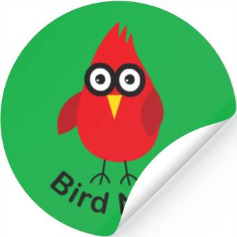 Discover Bird Nerd Stickers