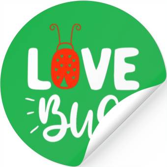 Discover I love Bug Stickers