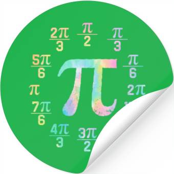 Discover Math Instructor Math Teacher Mathematician Pi Day Stickers
