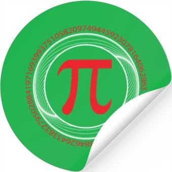 Discover Math Instructor Math Teacher Mathematician Pi Day Stickers