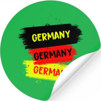 Discover Germany Design Stickers