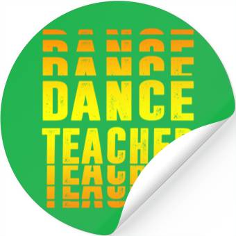 Discover Dance Teacher design Stickers