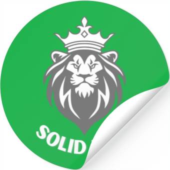 Discover Solid king Stickers