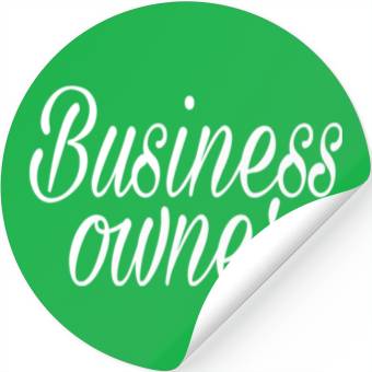 Discover BUSINESS OWNER Stickers