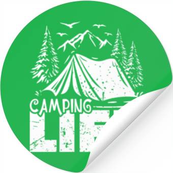 Discover Camping Life Stickers