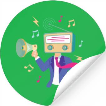 Discover radiohead - funny Stickers
