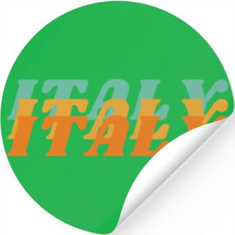 Discover ITALY PRIDE Stickers