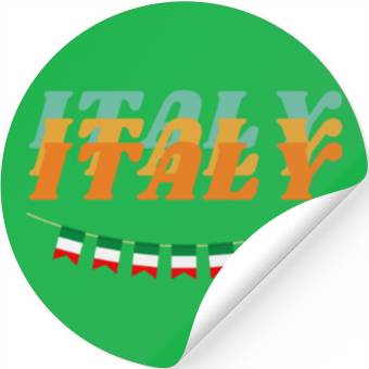 Discover ITALY PRIDE Stickers