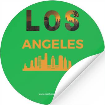 Discover LOS ANGELES Stickers