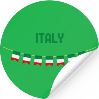 Discover ITALY PRIDE Stickers