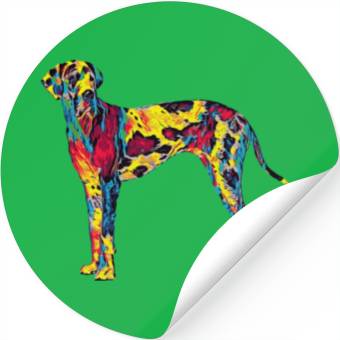 Discover Big Dog Great Dane Stickers