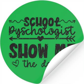 Discover School Psychologist Show me the data - data Stickers