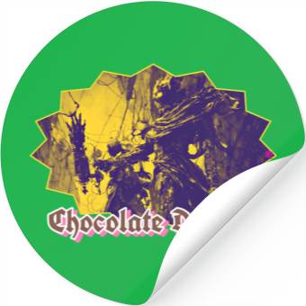 Discover Chocolate Donuts Robots Stickers