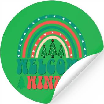 Discover Welcome Winter Stickers