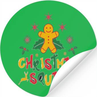 Discover Christmas squad. Stickers