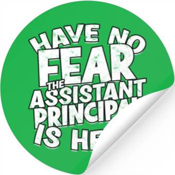 Discover Assistant Principal Back School Teacher Principal Stickers