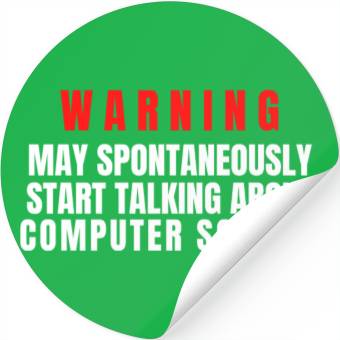 Discover Computer Scientist Warning May Start Talking About Stickers