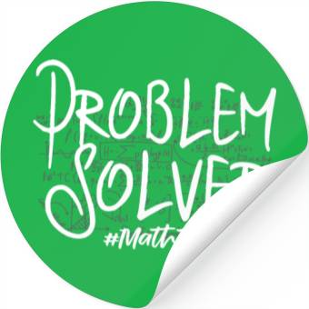 Discover Math Teacher Stickers