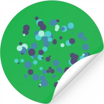 Discover Abstract Circle Design Stickers