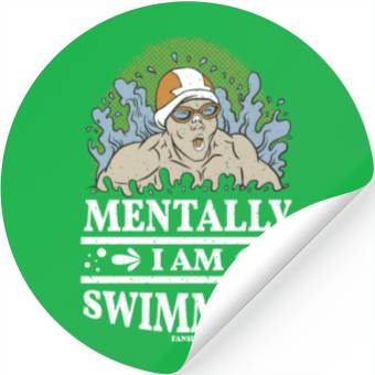 Discover To swim Stickers